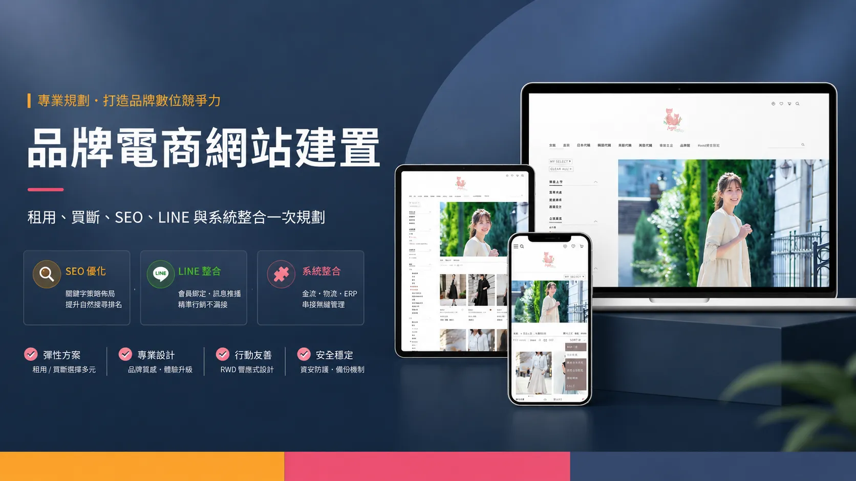 品牌電商網站建置