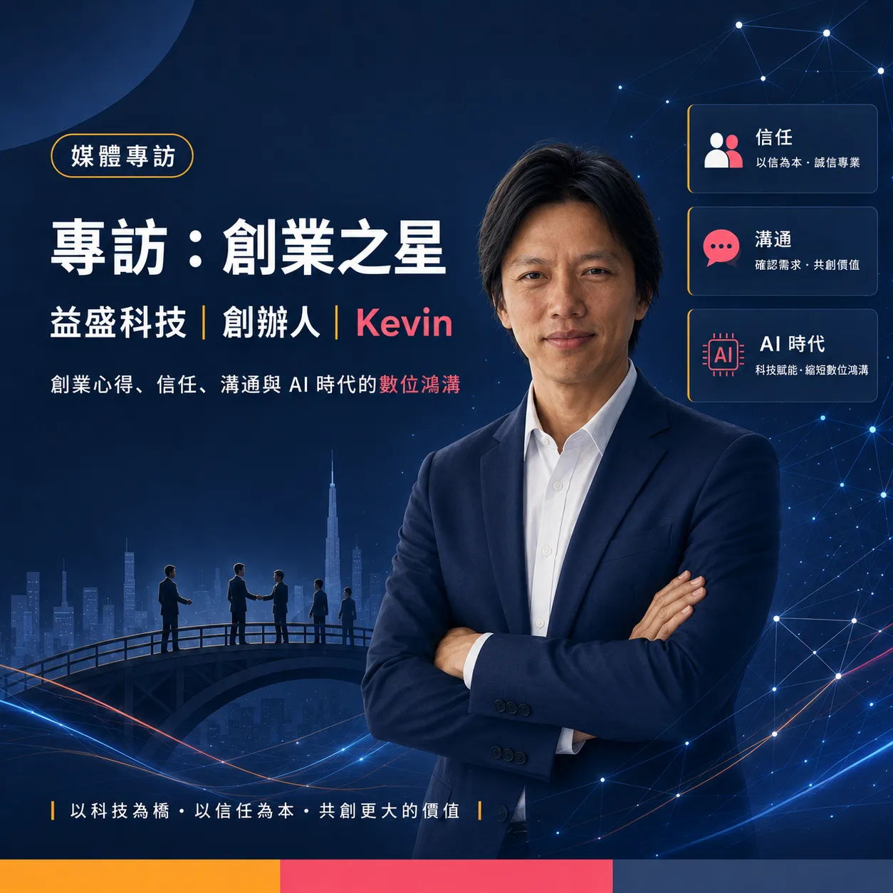 專訪：創業之星 益盛科技 | 創辦人 | Kevin