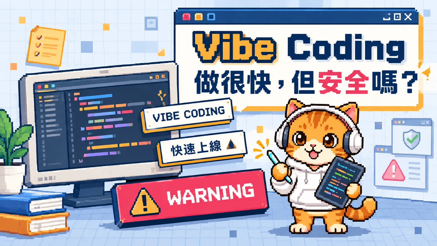 Vibe Coding 做很快，但安全嗎？