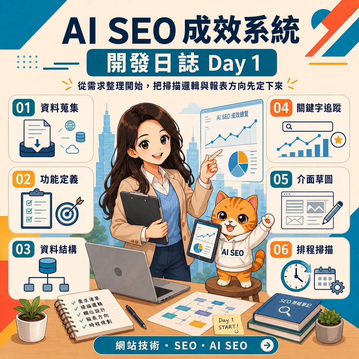AI SEO 成效系統 開發日誌 Day 1