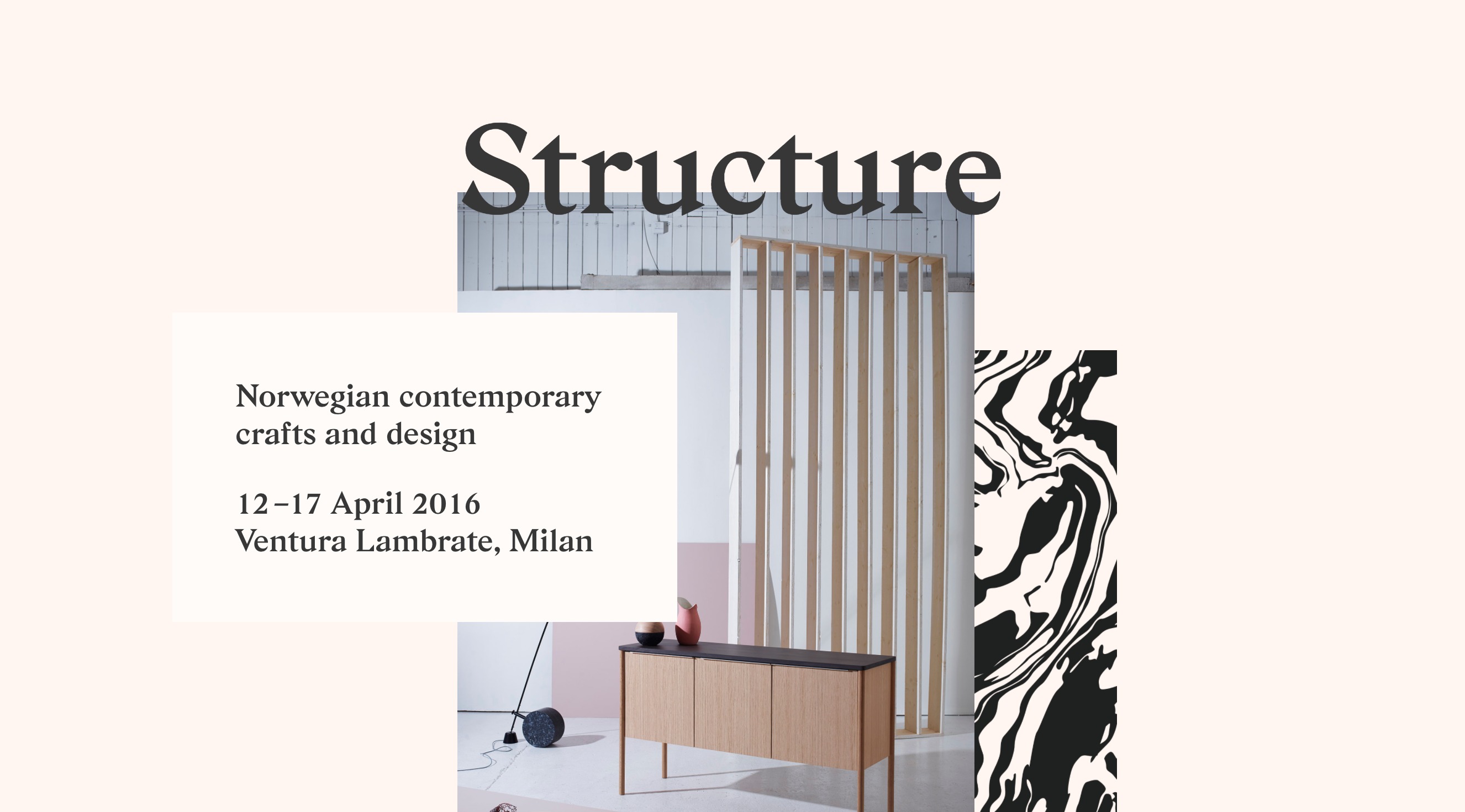 Structure Norwegian contemporary crafts and design